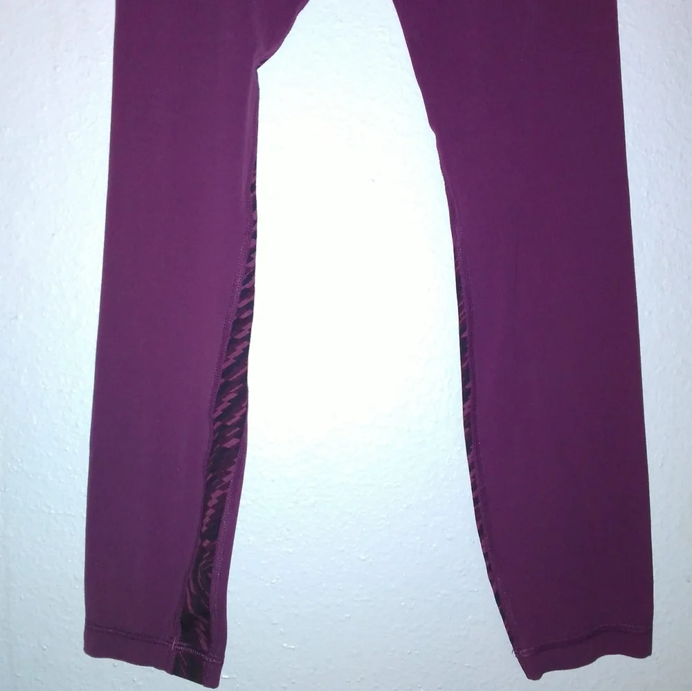 Lululemon Athletica Plum Leggings
